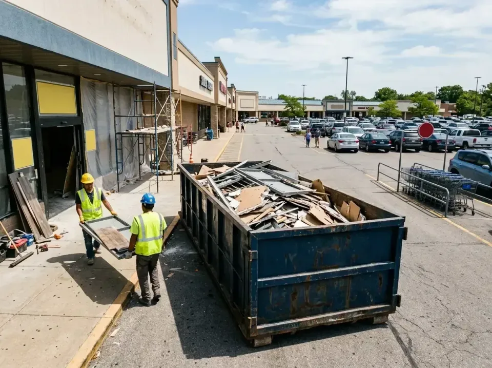 retail-store-renovation-debris-003 — frequently asked questions, Roll-off Dumpster Rentals in Lakeview, OR
